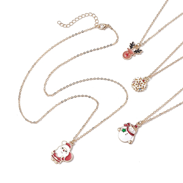 PandaHall 4Pcs 4 Styles Iron Cable Chains Necklaces, Alloy Enamel Pendant Necklaces, Mixed Color, 18.50~18.70 inch(47~47.5cm), 1pc/style..., Multicolor
PandaHall 4Pcs 4 Styles Iron Cable Chains Necklaces, Alloy Enamel Pendant Necklaces, Mixed Color, 18.50~18.70 inch(47~47.5cm), 1pc/style..., Multicolor