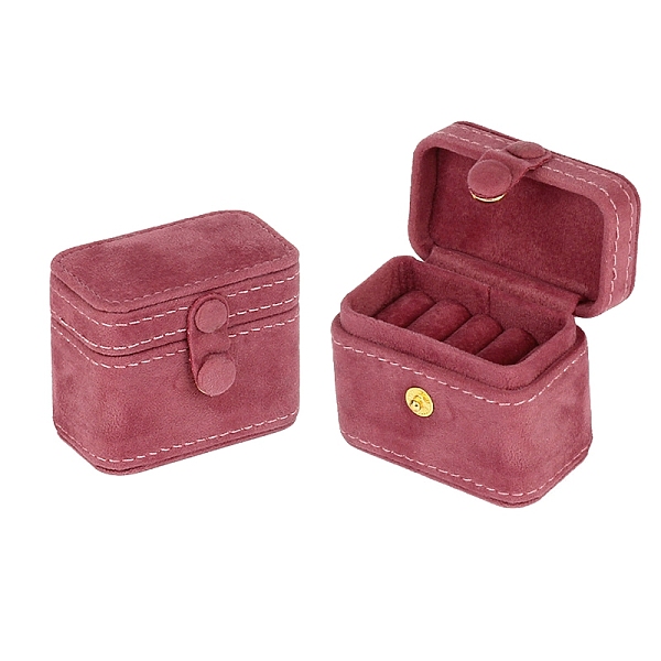 PandaHall 4-Slot Rectangle Velvet Jewelry Ring Storage Box with Snap Button, Travel Portable Jewelry Case, for Rings, Stud Earrings, Pale...
PandaHall 4-Slot Rectangle Velvet Jewelry Ring Storage Box with Snap Button, Travel Portable Jewelry Case, for Rings, Stud Earrings, Pale...