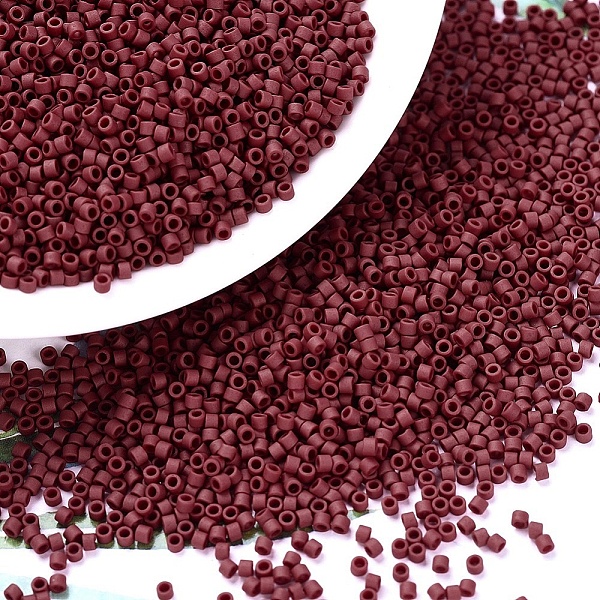 PandaHall MIYUKI Delica Beads, Cylinder, Japanese Seed Beads, 11/0, (DB0378) Matte Metallic Brick Red, 1.3x1.6mm, Hole: 0.8mm, about...
PandaHall MIYUKI Delica Beads, Cylinder, Japanese Seed Beads, 11/0, (DB0378) Matte Metallic Brick Red, 1.3x1.6mm, Hole: 0.8mm, about...