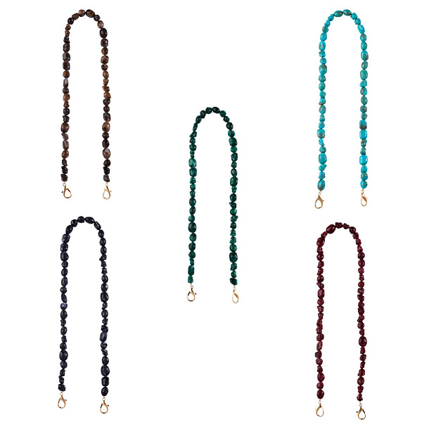 PandaHall Givenny-EU 5Pcs 5 Colors Acrylic Beads Bag Strap, with Alloy Clasps, for Bag Replacement Accessories, Mixed Color, 60x0.1~1cm..., Multicolor
PandaHall Givenny-EU 5Pcs 5 Colors Acrylic Beads Bag Strap, with Alloy Clasps, for Bag Replacement Accessories, Mixed Color, 60x0.1~1cm..., Multicolor