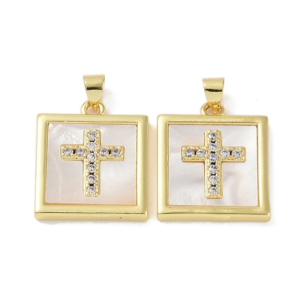 PandaHall Rack Plating Brass Micro Pave Clear Cubic Zirconia Pendants, with Shell, Long-Lasting Plated, Lead Free & Cadmium Free, Real 18K...
PandaHall Rack Plating Brass Micro Pave Clear Cubic Zirconia Pendants, with Shell, Long-Lasting Plated, Lead Free & Cadmium Free, Real 18K...