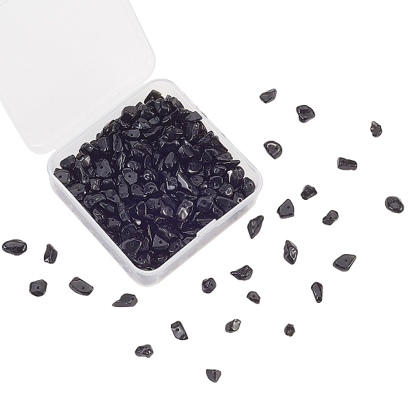 PandaHall Natural Obsidian Chip Bead Strands, 5x5mm, Hole: 1mm, about 31.5 inch, 2 strands/box Obsidian Chip
PandaHall Natural Obsidian Chip Bead Strands, 5x5mm, Hole: 1mm, about 31.5 inch, 2 strands/box Obsidian Chip