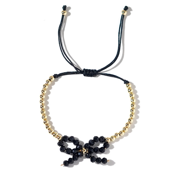 PandaHall Elegant Butterfly Bow Girl Style Bracelet Gold-plated Copper Beads Pearl-like
PandaHall Elegant Butterfly Bow Girl Style Bracelet Gold-plated Copper Beads Pearl-like