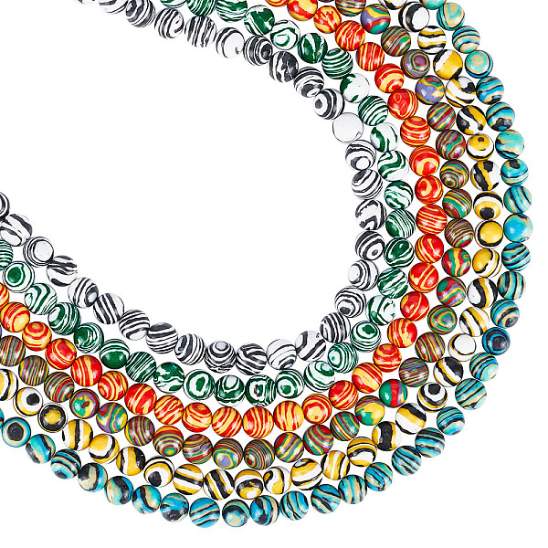 PandaHall CHGCRAFT 6Strands 6 Colors Synthetic Malachite Beads Strands, Dyed, Round, Mixed Color, 8mm, Hole: 1mm, about 46pcs/strand, 14.76..., Multicolor
PandaHall CHGCRAFT 6Strands 6 Colors Synthetic Malachite Beads Strands, Dyed, Round, Mixed Color, 8mm, Hole: 1mm, about 46pcs/strand, 14.76..., Multicolor