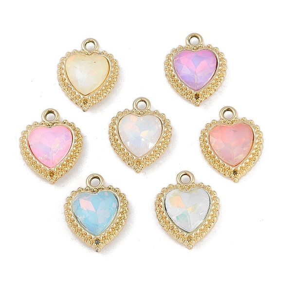 PandaHall UV Plating Alloy with Mixed Color Glass Rhinestone Pendants, Cadmium Free & Lead Free, Heart, Golden, 19x15x6mm, Hole: 2mm..., Multicolor
PandaHall UV Plating Alloy with Mixed Color Glass Rhinestone Pendants, Cadmium Free & Lead Free, Heart, Golden, 19x15x6mm, Hole: 2mm..., Multicolor