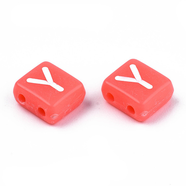 PandaHall Opaque Acrylic Multi-Strand Links, for Tile Elastic Bracelets Making, Rectangle with Random Letter, Orange Red, 8x9x4.5mm, Hole...
PandaHall Opaque Acrylic Multi-Strand Links, for Tile Elastic Bracelets Making, Rectangle with Random Letter, Orange Red, 8x9x4.5mm, Hole...
