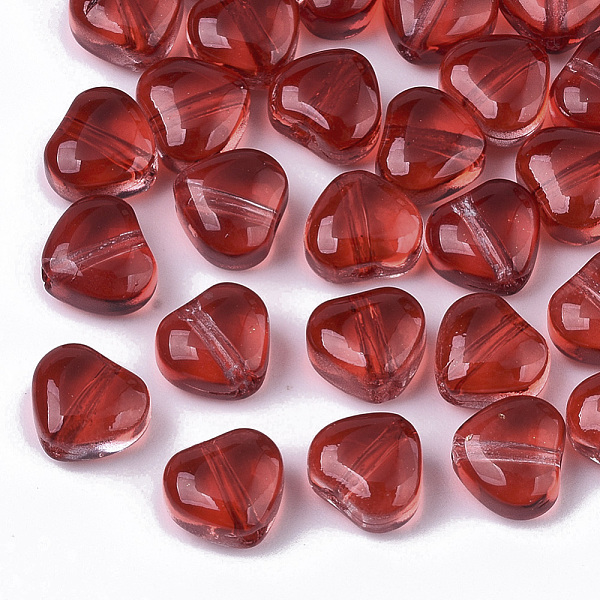 PandaHall Transparent Spray Painted Glass Beads, Heart, FireBrick, 6x6x4mm, Hole: 0.9mm Glass Heart Red
PandaHall Transparent Spray Painted Glass Beads, Heart, FireBrick, 6x6x4mm, Hole: 0.9mm Glass Heart Red