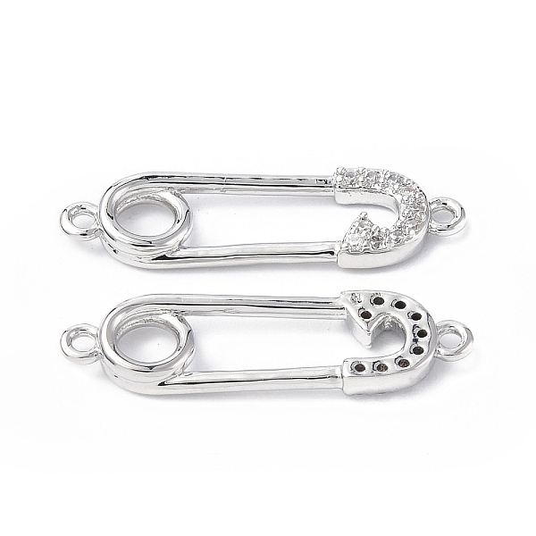 PandaHall Eco-Friendly Rack Plating Brass Micro Pave Clear Cubic Zirconia Connector Charms, Safety Pins Links, Long-Lasting Plated, Lead...
PandaHall Eco-Friendly Rack Plating Brass Micro Pave Clear Cubic Zirconia Connector Charms, Safety Pins Links, Long-Lasting Plated, Lead...