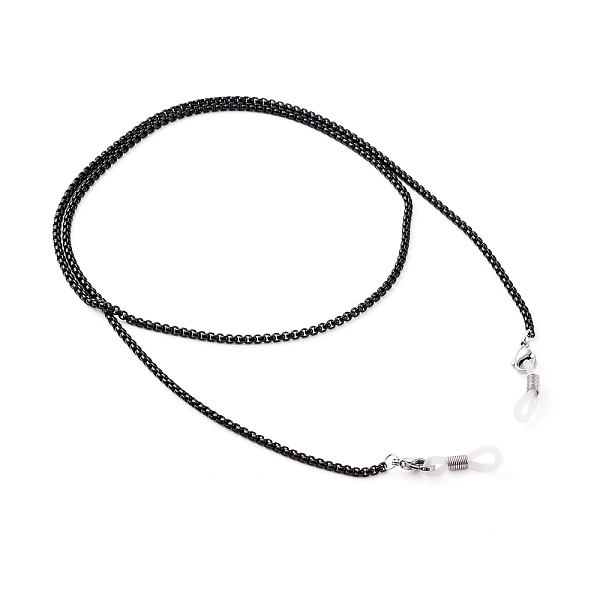 PandaHall Eyeglasses Chain Sets, Neck Strap for Eyeglasses, with Spray Painted Brass Box Chains, 304 Stainless Steel Lobster Claw Clasps and..., Black
PandaHall Eyeglasses Chain Sets, Neck Strap for Eyeglasses, with Spray Painted Brass Box Chains, 304 Stainless Steel Lobster Claw Clasps and..., Black