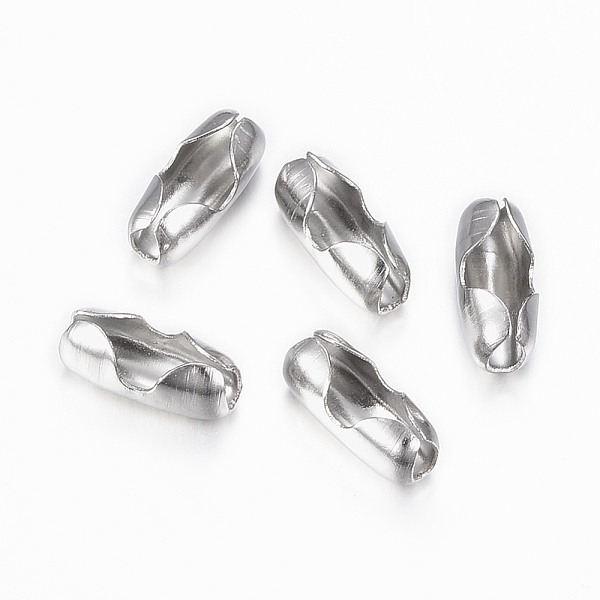 PandaHall 304 Stainless Steel Ball Chain Connectors, Stainless Steel Color, 10x4mm, Hole: 2mm, Fit for 3mm ball chain 304 Stainless Steel
PandaHall 304 Stainless Steel Ball Chain Connectors, Stainless Steel Color, 10x4mm, Hole: 2mm, Fit for 3mm ball chain 304 Stainless Steel