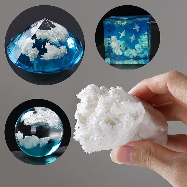 PandaHall Cloud Paper Crane Ocean Fill Mud, for DIY Epoxy Resin Material Filling, White, Packing Bag: 195x125x29mm Polymer Clay White
PandaHall Cloud Paper Crane Ocean Fill Mud, for DIY Epoxy Resin Material Filling, White, Packing Bag: 195x125x29mm Polymer Clay White