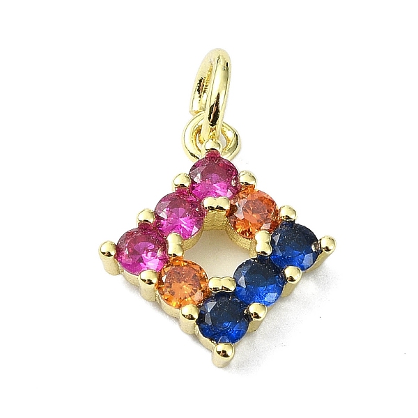 PandaHall Brass Micro Pave Colorful Cubic Zirconia Pendant, Rhombus, Real 18K Gold Plated, 14x11.4x2.5mm Brass+Cubic Zirconia Rhombus..., Multicolor
PandaHall Brass Micro Pave Colorful Cubic Zirconia Pendant, Rhombus, Real 18K Gold Plated, 14x11.4x2.5mm Brass+Cubic Zirconia Rhombus..., Multicolor