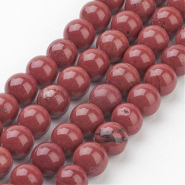 PandaHall Natural Red Jasper Round Beads Strands, FireBrick, 8mm, Hole: 1mm, about 47pcs/strand, 16 inch Red Jasper Round Red
PandaHall Natural Red Jasper Round Beads Strands, FireBrick, 8mm, Hole: 1mm, about 47pcs/strand, 16 inch Red Jasper Round Red