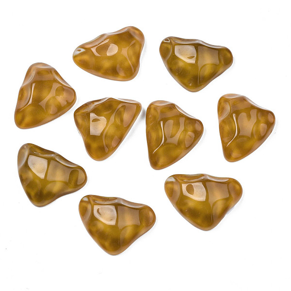 PandaHall Transparent Resin Cabochons, with Bumpy Top, Water Ripple, Triangle, Peru, 17.5x23.5~24x8.5mm Resin Triangle Brown
PandaHall Transparent Resin Cabochons, with Bumpy Top, Water Ripple, Triangle, Peru, 17.5x23.5~24x8.5mm Resin Triangle Brown