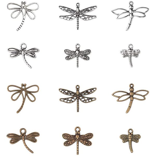 PandaHall 1 about 48pcs Assorted Dragonfly Charm Pendant Connector for DIY Jewelry Making Accessaries Alloy Dragonfly
PandaHall 1 about 48pcs Assorted Dragonfly Charm Pendant Connector for DIY Jewelry Making Accessaries Alloy Dragonfly