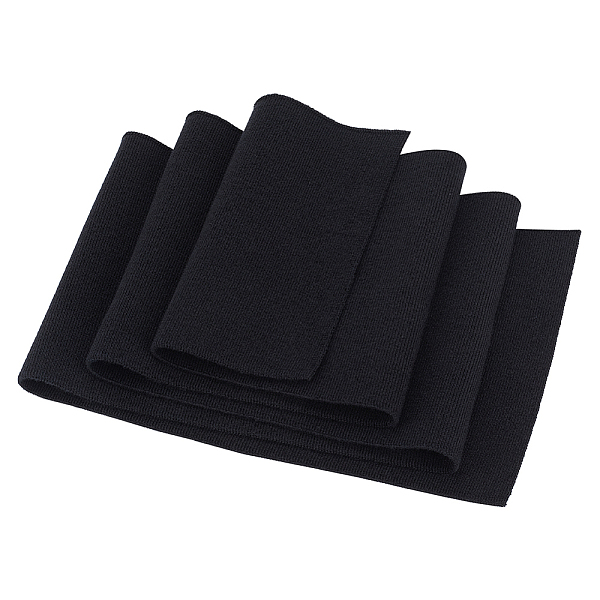 PandaHall Cotton Strechy Kintted Rib Fabric, for Clothing Accessories, Black, 99x14.7x0.12cm Cotton Black
PandaHall Cotton Strechy Kintted Rib Fabric, for Clothing Accessories, Black, 99x14.7x0.12cm Cotton Black