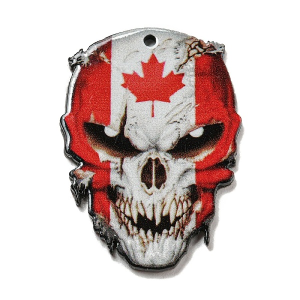 PandaHall Printed Aerylic Pendants, Skull, FireBrick, 39x28x2mm, Hole: 1.6mm Acrylic Skull Red
PandaHall Printed Aerylic Pendants, Skull, FireBrick, 39x28x2mm, Hole: 1.6mm Acrylic Skull Red