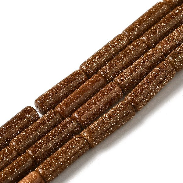 PandaHall Synthetic Goldstone Beads Strands, Column, 13.5~14x4~4.5mm, Hole: 1.2mm, about 28pcs/strand, 15.16''(38.5cm) Goldstone Column
PandaHall Synthetic Goldstone Beads Strands, Column, 13.5~14x4~4.5mm, Hole: 1.2mm, about 28pcs/strand, 15.16''(38.5cm) Goldstone Column