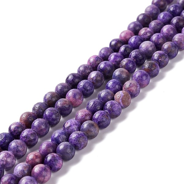 PandaHall Natural Calcite Beads Strands, Round, Purple, 6mm, Hole: 1mm, about 65~66pcs/strand, 15.94''(40.5cm) Calcite Round Purple
PandaHall Natural Calcite Beads Strands, Round, Purple, 6mm, Hole: 1mm, about 65~66pcs/strand, 15.94''(40.5cm) Calcite Round Purple