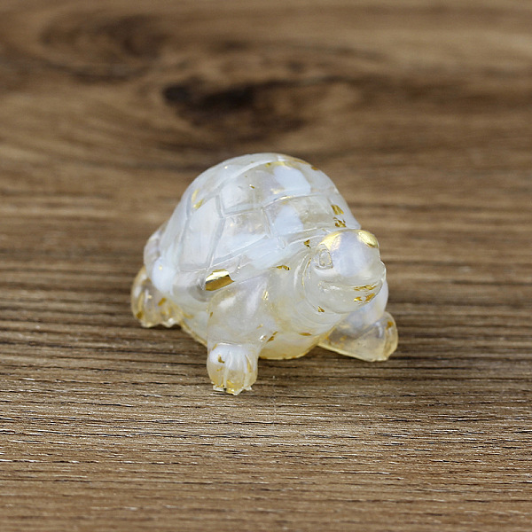 PandaHall Resin Home Display Decorations, with Opalite Chips and Gold Foil Inside, Tortoise, 50x30x27mm Opalite Tortoise
PandaHall Resin Home Display Decorations, with Opalite Chips and Gold Foil Inside, Tortoise, 50x30x27mm Opalite Tortoise