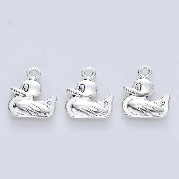 PandaHall Tibetan Style Alloy Pendants, Cadmium Free & Lead Free, Duck, Antique Silver, 18.5x15.5x3.5mm, Hole: 2mm Alloy Duck
PandaHall Tibetan Style Alloy Pendants, Cadmium Free & Lead Free, Duck, Antique Silver, 18.5x15.5x3.5mm, Hole: 2mm Alloy Duck