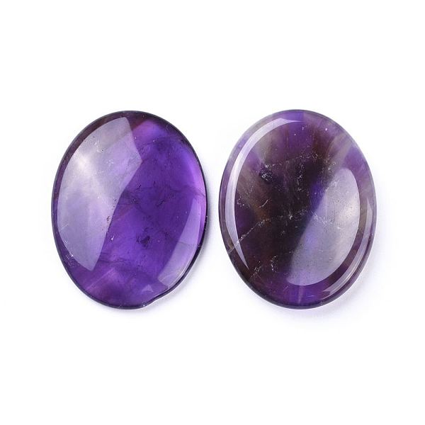 PandaHall Natural Amethyst Massager, Worry Stones, Oval, Pocket Palm Stones, for Healing Reiki Stress Relief, 45x35x7~8mm Amethyst Oval
PandaHall Natural Amethyst Massager, Worry Stones, Oval, Pocket Palm Stones, for Healing Reiki Stress Relief, 45x35x7~8mm Amethyst Oval