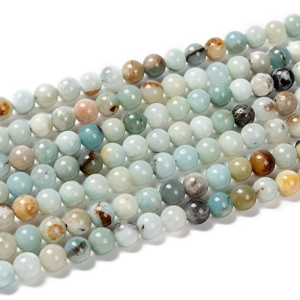 PandaHall Natural Flower Amazonite Beads Strands, Round, 6mm, about 65 pcs/strand, 15.5 inch Flower Amazonite Round
PandaHall Natural Flower Amazonite Beads Strands, Round, 6mm, about 65 pcs/strand, 15.5 inch Flower Amazonite Round