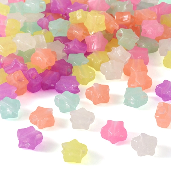 PandaHall Luminous Acrylic Beads, Glow in the Dark, Star, Mixed Color, 12x13x7mm, Hole: 3.2mm, 100g/bag Acrylic Star Multicolor
PandaHall Luminous Acrylic Beads, Glow in the Dark, Star, Mixed Color, 12x13x7mm, Hole: 3.2mm, 100g/bag Acrylic Star Multicolor