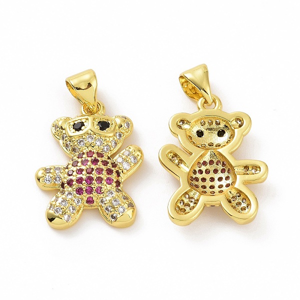 PandaHall Brass Micro Pave Clear Cubic Zirconia Pendants, Bear, Deep Pink, 19x14x3mm, Hole: 3.5x5mm Brass+Cubic Zirconia Bear
PandaHall Brass Micro Pave Clear Cubic Zirconia Pendants, Bear, Deep Pink, 19x14x3mm, Hole: 3.5x5mm Brass+Cubic Zirconia Bear