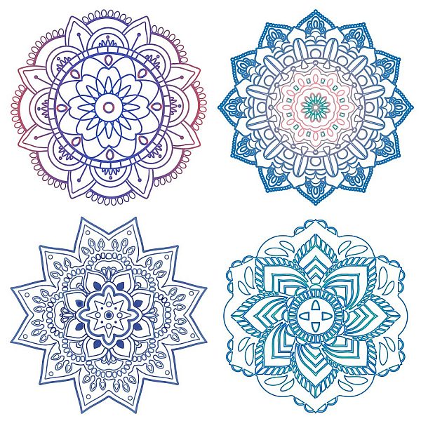 PandaHall GORGECRAFT 4 Styles Flower of Life Window Decal Meditation Static Window Clings Mandala Non Adhesive Window Film Circle Sliding...
PandaHall GORGECRAFT 4 Styles Flower of Life Window Decal Meditation Static Window Clings Mandala Non Adhesive Window Film Circle Sliding...