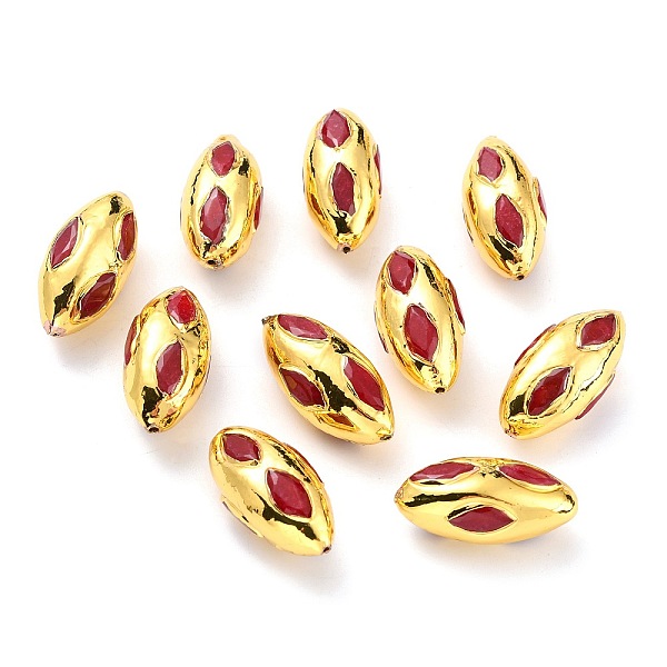 PandaHall Natural Quartz Beads, with Golden Brass Findings, Dyed, Oval, Red, 27~31x12~13x12~13mm, Hole: 1mm Other Quartz Oval Red
PandaHall Natural Quartz Beads, with Golden Brass Findings, Dyed, Oval, Red, 27~31x12~13x12~13mm, Hole: 1mm Other Quartz Oval Red