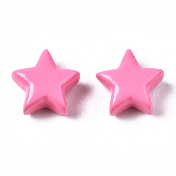 PandaHall Spray Painted Brass Charms, Star, Hot Pink, 10x10.5x5.5mm, Hole: 2mm Brass Star
PandaHall Spray Painted Brass Charms, Star, Hot Pink, 10x10.5x5.5mm, Hole: 2mm Brass Star