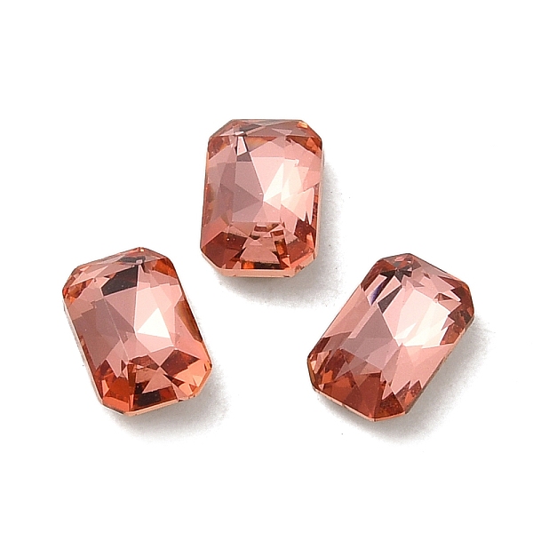PandaHall Glass Rhinestone Cabochons, Point Back & Back Plated, Faceted, Rectangle, Padparadscha, 6x4x2mm Glass Rhinestone Rectangle Red
PandaHall Glass Rhinestone Cabochons, Point Back & Back Plated, Faceted, Rectangle, Padparadscha, 6x4x2mm Glass Rhinestone Rectangle Red
