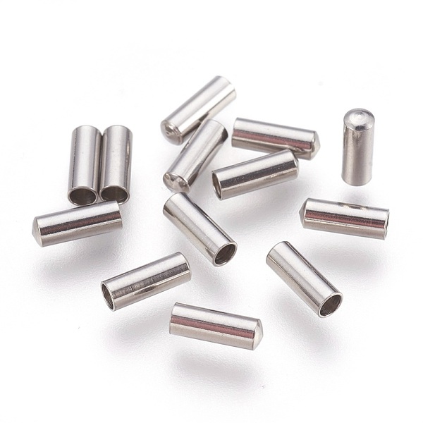 PandaHall 201 Stainless Steel Cord End Caps, Stainless Steel Color, 7.5x2.5mm, Hole: 2mm 201 Stainless Steel
PandaHall 201 Stainless Steel Cord End Caps, Stainless Steel Color, 7.5x2.5mm, Hole: 2mm 201 Stainless Steel