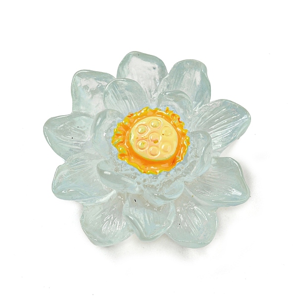PandaHall Luminous Transparent Resin Decoden Cabochons, Glow in the Dark Lotus Flower, for Jewelry Making, Light Blue, 22.5~23x9.5mm Resin...
PandaHall Luminous Transparent Resin Decoden Cabochons, Glow in the Dark Lotus Flower, for Jewelry Making, Light Blue, 22.5~23x9.5mm Resin...