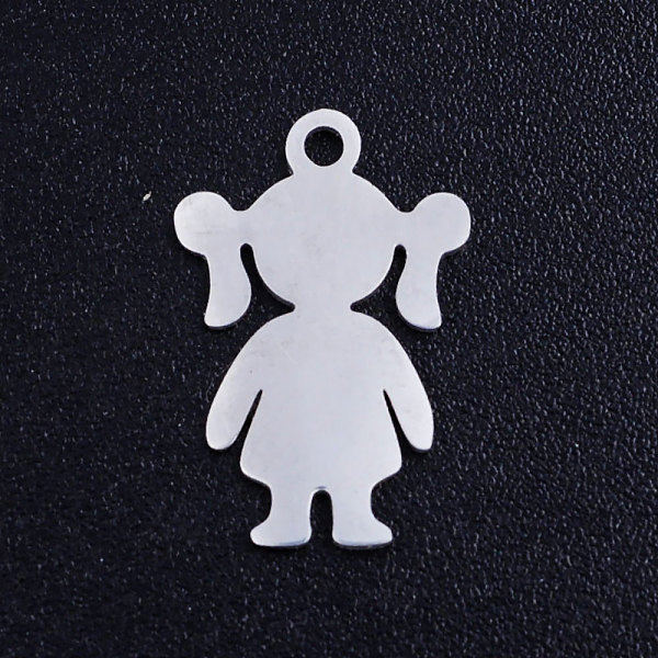 PandaHall 201 Stainless Steel Pendants, Blank Stamping Tag, Girl, Stainless Steel Color, 16.5x11x1mm, Hole: 1.5mm 201 Stainless Steel Human
PandaHall 201 Stainless Steel Pendants, Blank Stamping Tag, Girl, Stainless Steel Color, 16.5x11x1mm, Hole: 1.5mm 201 Stainless Steel Human