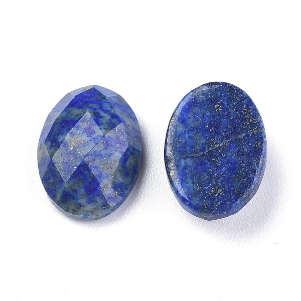 PandaHall Natural Lapis Lazuli Cabochons, Faceted, Oval, 18x13x6mm Lapis Lazuli Oval
PandaHall Natural Lapis Lazuli Cabochons, Faceted, Oval, 18x13x6mm Lapis Lazuli Oval