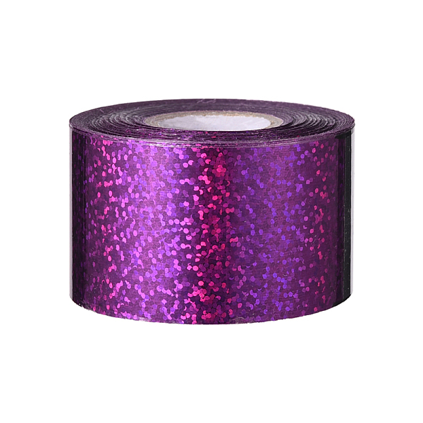 PandaHall Shining Laser Transfer Foil Nail Sticker Decals, for Nail Tips Decorations, Blue Violet, 40mm, 120m/roll Paper Others
PandaHall Shining Laser Transfer Foil Nail Sticker Decals, for Nail Tips Decorations, Blue Violet, 40mm, 120m/roll Paper Others