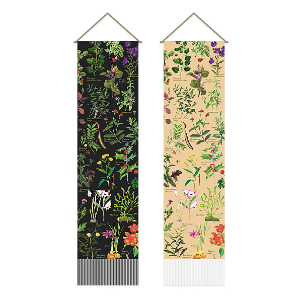 PandaHall Polyester Decorative Wall Tapestrys, for Home Decoration, with Wood Bar, Rope, Rectangle, Plants Pattern, 1300x330mm Polyester...
PandaHall Polyester Decorative Wall Tapestrys, for Home Decoration, with Wood Bar, Rope, Rectangle, Plants Pattern, 1300x330mm Polyester...