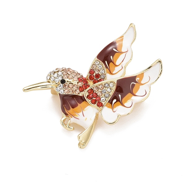 PandaHall Bird Enamel Pin with Rhinestone, Animal Alloy Badge for Backpack Clothes, Golden, Red, 40x43x11mm Alloy+Enamel Red
PandaHall Bird Enamel Pin with Rhinestone, Animal Alloy Badge for Backpack Clothes, Golden, Red, 40x43x11mm Alloy+Enamel Red