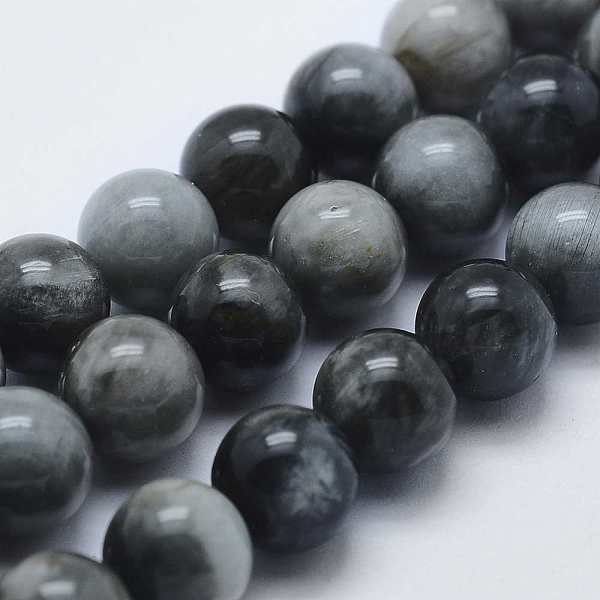 PandaHall Natural Hawk's Eye Beads Strands, Eagle Eye Stone, Round, 8mm, Hole: 1mm, about 48pcs/strand, 15.5 inch Eagle Eye Stone Round
PandaHall Natural Hawk's Eye Beads Strands, Eagle Eye Stone, Round, 8mm, Hole: 1mm, about 48pcs/strand, 15.5 inch Eagle Eye Stone Round