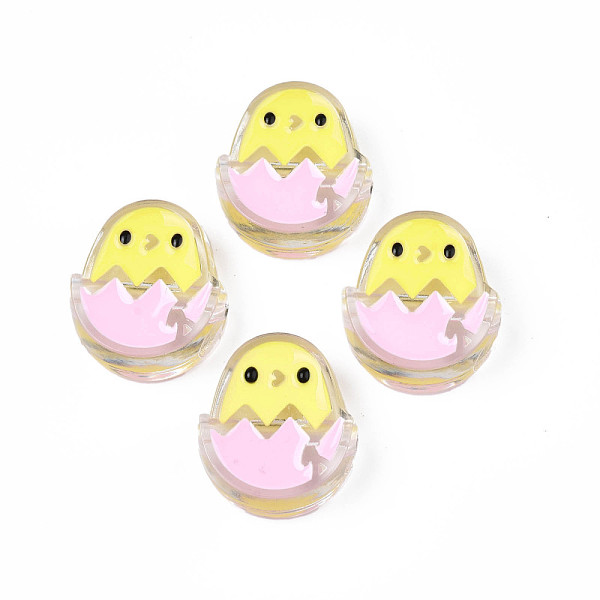 PandaHall Transparent Acrylic Beads, with Enamel, Egg, Pearl Pink, 26x22x9mm, Hole: 3mm Acrylic Egg
PandaHall Transparent Acrylic Beads, with Enamel, Egg, Pearl Pink, 26x22x9mm, Hole: 3mm Acrylic Egg