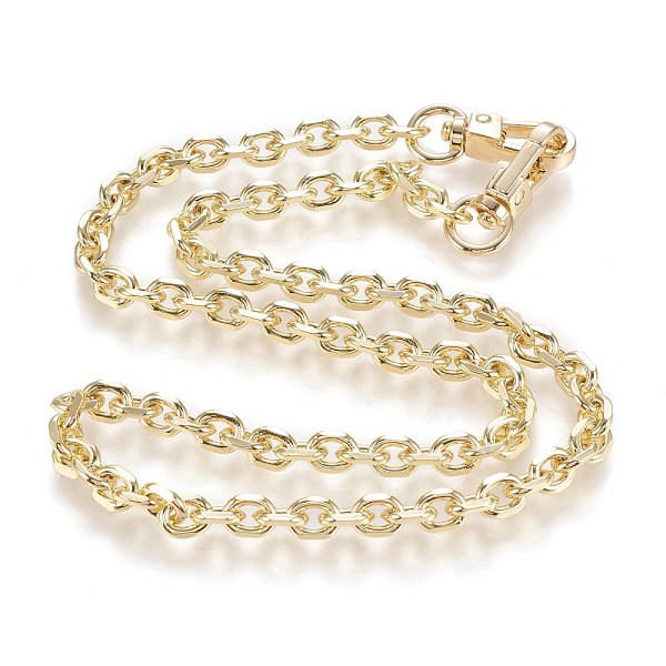 PandaHall Iron Cable Chain Bag Handles, Wallet Chains, with Alloy Swivel Clasps, for Bag Straps Replacement Accessories, Golden...
PandaHall Iron Cable Chain Bag Handles, Wallet Chains, with Alloy Swivel Clasps, for Bag Straps Replacement Accessories, Golden...
