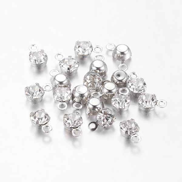 PandaHall Platinum Brass Setting with Middle East Rhinestone Pendants, Flat Round, Clear, 6.5x4x3.5mm, Hole: 1mm Brass+Rhinestone Flat Round...
PandaHall Platinum Brass Setting with Middle East Rhinestone Pendants, Flat Round, Clear, 6.5x4x3.5mm, Hole: 1mm Brass+Rhinestone Flat Round...