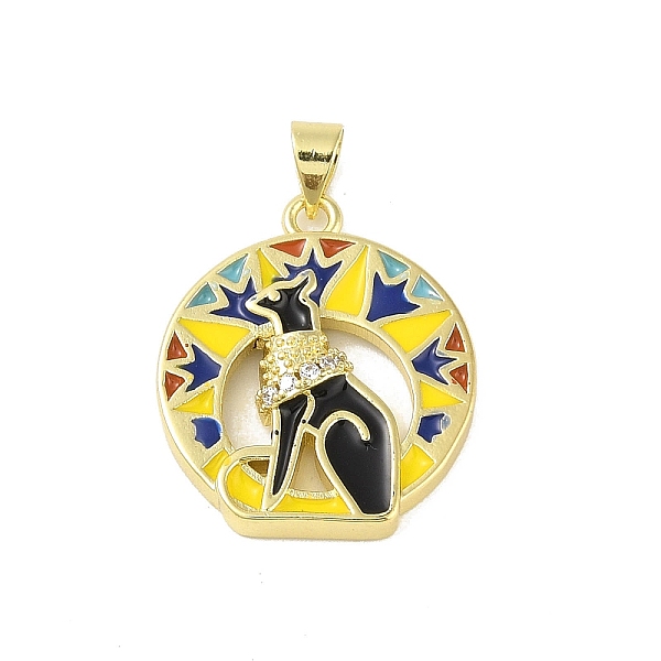 PandaHall Brass Micro Pave Cubic Zirconia Pendants, with Enamel, Real 18K Gold Plated, Dog, Colorful, 24x20x3mm, Hole: 5x3mm Brass+Cubic...
PandaHall Brass Micro Pave Cubic Zirconia Pendants, with Enamel, Real 18K Gold Plated, Dog, Colorful, 24x20x3mm, Hole: 5x3mm Brass+Cubic...