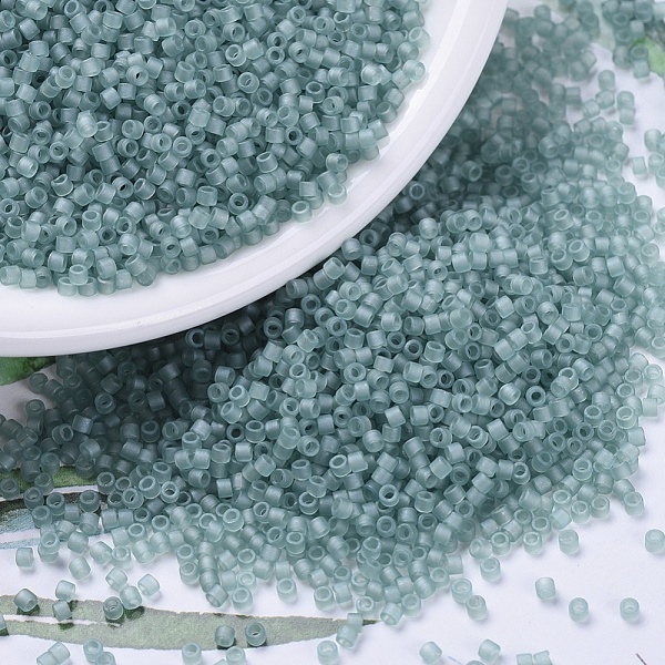 PandaHall MIYUKI Delica Beads, Cylinder, Japanese Seed Beads, 11/0, (DB0385) Matte Sea Glass Green Luster, 1.3x1.6mm, Hole: 0.8mm, about...
PandaHall MIYUKI Delica Beads, Cylinder, Japanese Seed Beads, 11/0, (DB0385) Matte Sea Glass Green Luster, 1.3x1.6mm, Hole: 0.8mm, about...