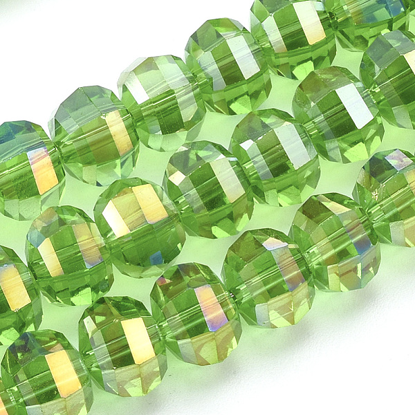 PandaHall Electroplate Glass Beads Strands, AB Color Plated, Faceted, Round, Lime Green, 8x7mm, Hole: 1.2mm, about 72pcs/strand, 18.5 inch...
PandaHall Electroplate Glass Beads Strands, AB Color Plated, Faceted, Round, Lime Green, 8x7mm, Hole: 1.2mm, about 72pcs/strand, 18.5 inch...