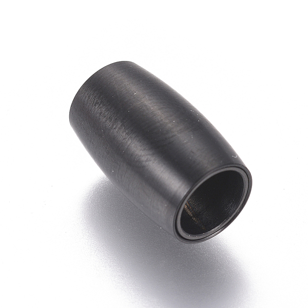 PandaHall 304 Stainless Steel Magnetic Clasps with Glue-in Ends, Matte, Oval, Gunmetal, 14.5x9mm, Hole: 6mm 304 Stainless Steel Oval
PandaHall 304 Stainless Steel Magnetic Clasps with Glue-in Ends, Matte, Oval, Gunmetal, 14.5x9mm, Hole: 6mm 304 Stainless Steel Oval