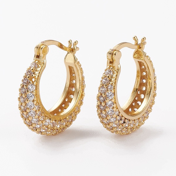 PandaHall Brass Micro Pave Clear Cubic Zirconia Hoop Earrings, Long-Lasting Plated, Crescent Moon, Golden, 22x19.5x6mm, Pin: 1mm Brass Moon...
PandaHall Brass Micro Pave Clear Cubic Zirconia Hoop Earrings, Long-Lasting Plated, Crescent Moon, Golden, 22x19.5x6mm, Pin: 1mm Brass Moon...