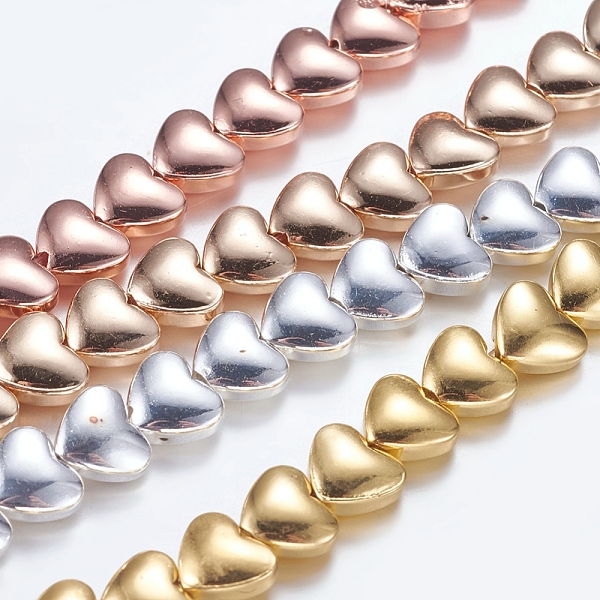 PandaHall Non-magnetic Synthetic Hematite Beads Strands, Heart, Mixed Color, 5x6x2.5mm, Hole: 1mm, about 82pcs/strand, 15.7 inch(40cm)...
PandaHall Non-magnetic Synthetic Hematite Beads Strands, Heart, Mixed Color, 5x6x2.5mm, Hole: 1mm, about 82pcs/strand, 15.7 inch(40cm)...